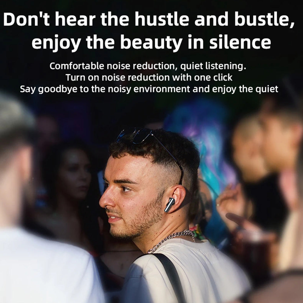 Handsfree Bluetooth Yesido TWS23, TWS, ANC, Μαύρο