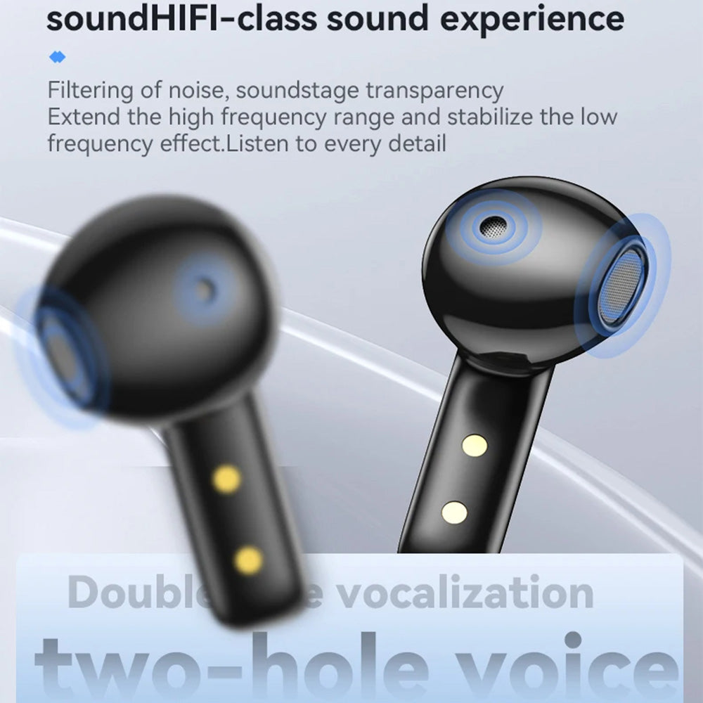 Handsfree Bluetooth Yesido TWS25, TWS, Μαύρο