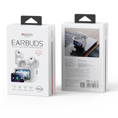 Handsfree Bluetooth Yesido TWS29, TWS, Λευκό