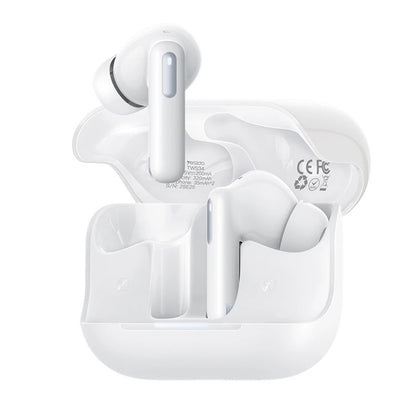 Handsfree Bluetooth Yesido TWS34, TWS, ANC, Λευκό
