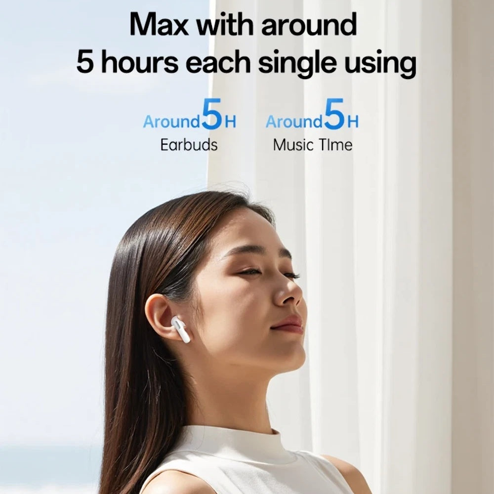 Handsfree Bluetooth Yesido TWS34, TWS, ANC, Λευκό