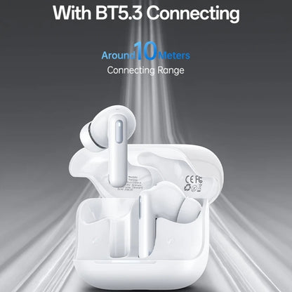 Handsfree Bluetooth Yesido TWS34, TWS, ANC, Λευκό