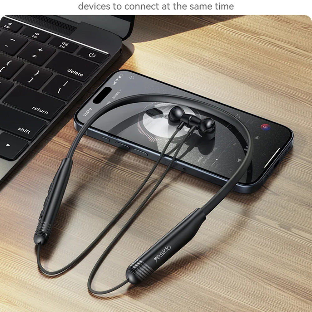 Handsfree Bluetooth Yesido YSP20, A2DP, Μαύρο