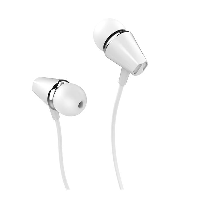 Handsfree 3.5mm HOCO M34 Honor Music, Λευκό