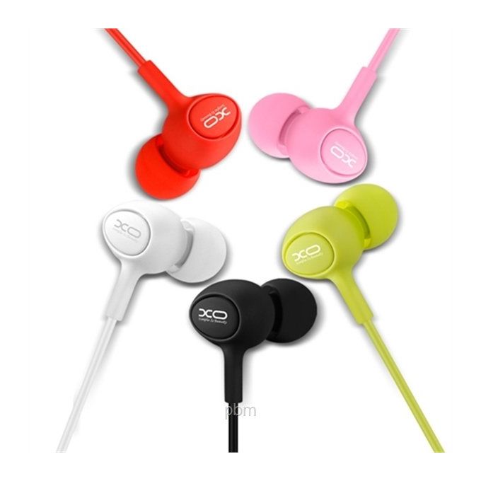 Handsfree 3.5mm XO Design S-6 Candy, Λευκό