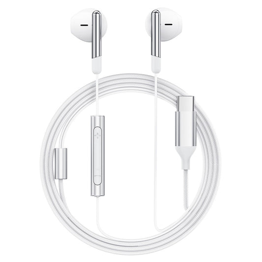 Handsfree USB-C Acefast L3, 1.2m, Λευκό