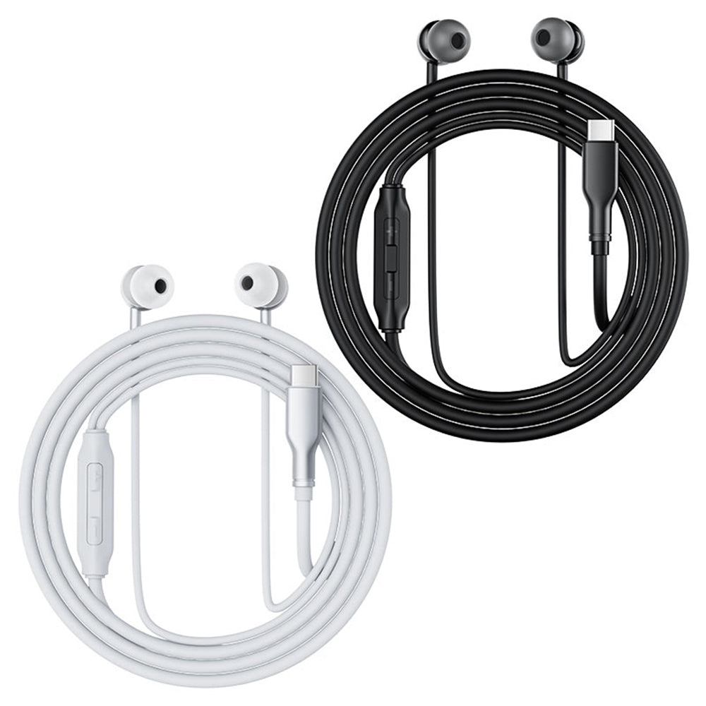 Handsfree USB-C Acefast L8, 1.2m, Γκρι