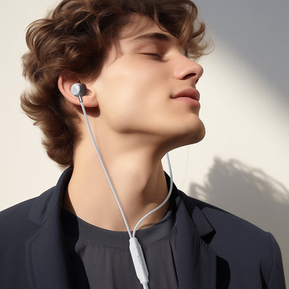 Handsfree USB-C Acefast L8, 1.2m, Γκρι