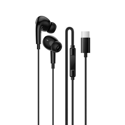 Handsfree USB-C Borofone BM100 Pro Fuente, Μαύρο