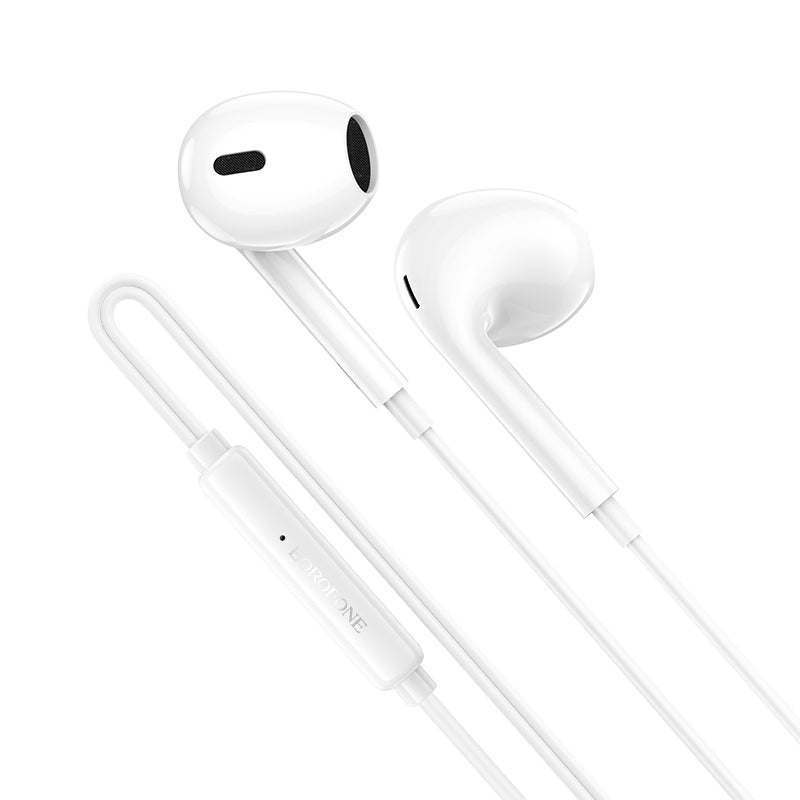 Handsfree USB-C Borofone BM100 Max Fuente, White