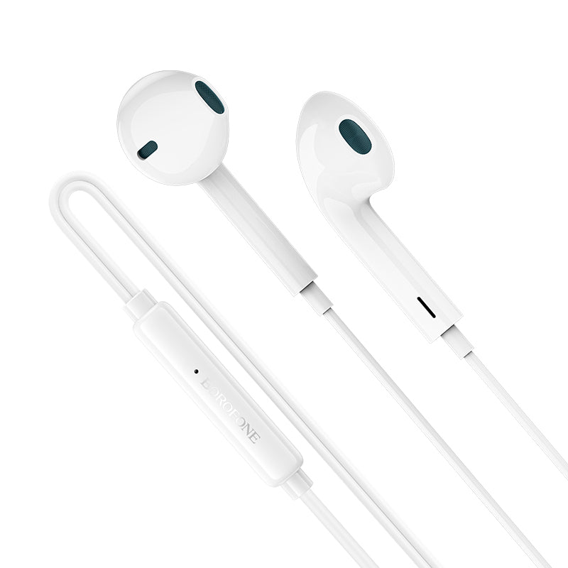 Handsfree USB-C Borofone BM100 Fuente, White