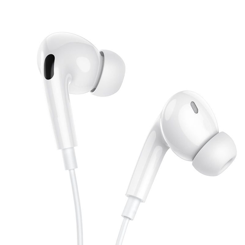 Handsfree USB-C Borofone BM100 Pro Fuente, Λευκό