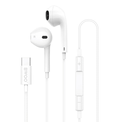 Handsfree USB-C BWOO HF175, Λευκό