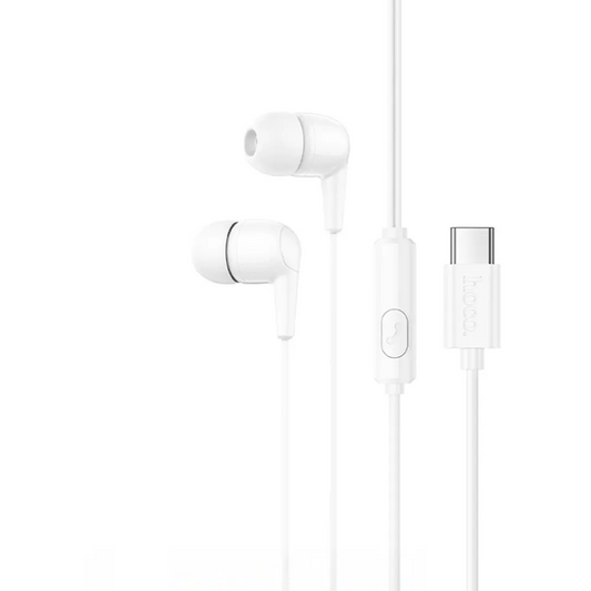 Handsfree USB-C HOCO M97, White