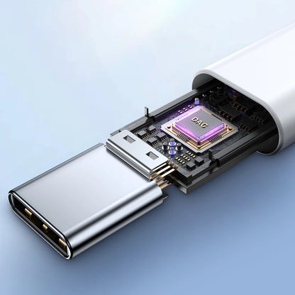 Handsfree USB-C Joyroom JR-EC05, Λευκό