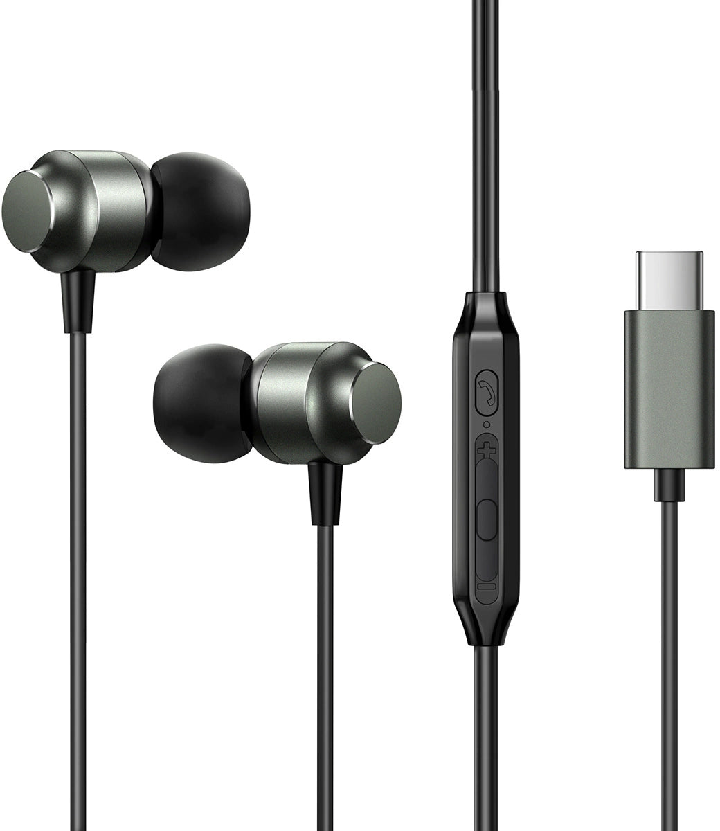 Handsfree USB-C Joyroom JR-EC06, Γκρι