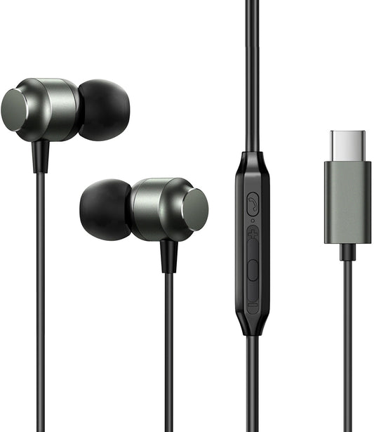 Handsfree USB-C Joyroom JR-EC06, Γκρι