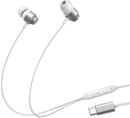 Handsfree USB-C Joyroom JR-EC06, Ασημί