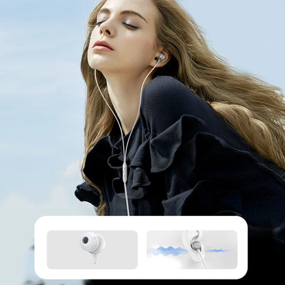 Handsfree USB-C Joyroom JR-EC06, Ασημί