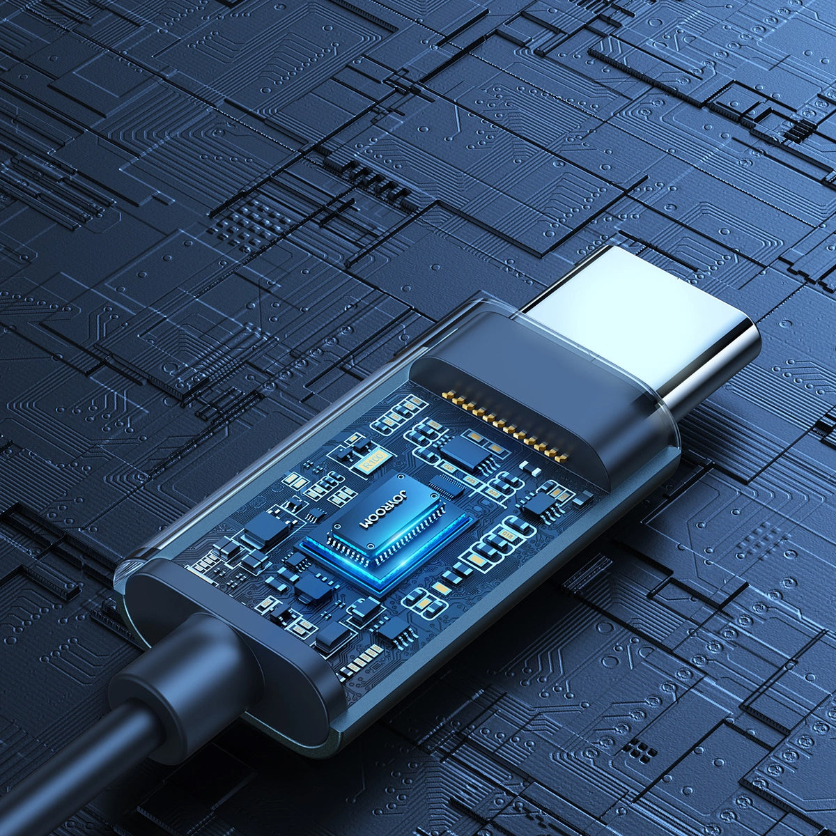 Handsfree USB-C Joyroom JR-EC06, Γκρι
