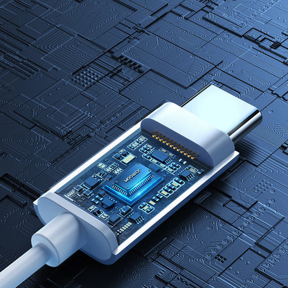 Handsfree USB-C Joyroom JR-EC06, Ασημί