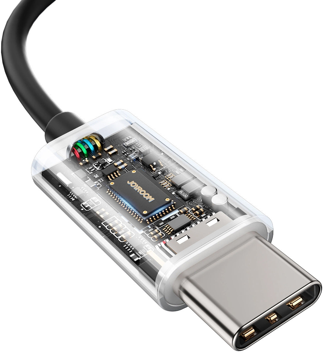 Handsfree USB-C Joyroom JR-EC07, Μαύρο