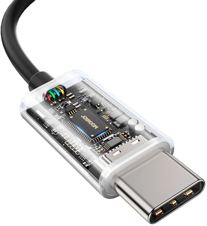 Handsfree USB-C Joyroom JR-EC07, Μαύρο