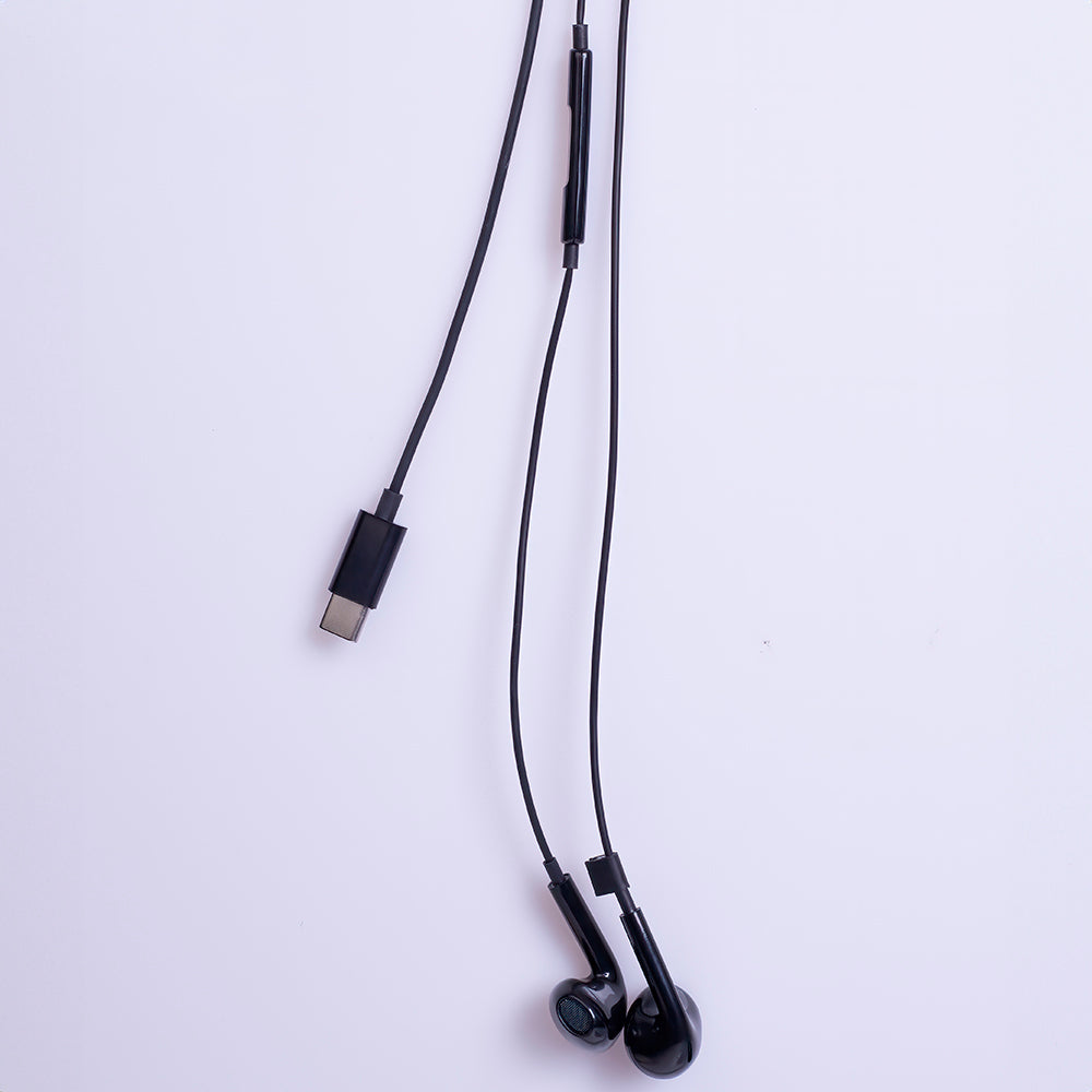 Handsfree USB-C MaXlife MXEP-04, Μαύρο