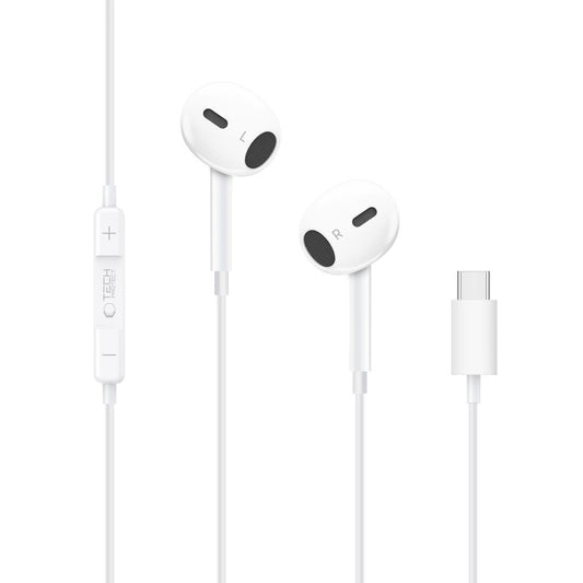 Handsfree USB-C Tech-Protect Ultraboost Core G2, Λευκό