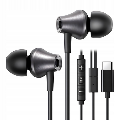 Handsfree USB-C UGREEN EP105, Μαύρο