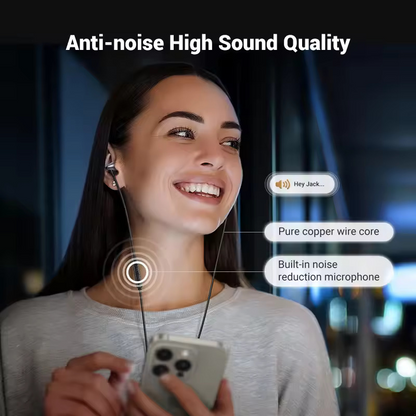 Handsfree USB-C UGREEN EP105, Μαύρο