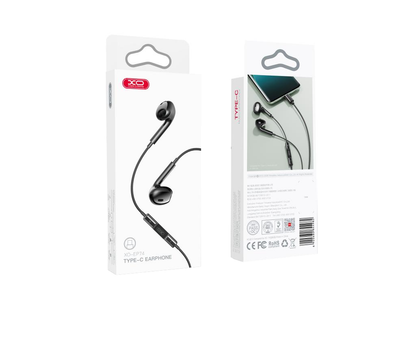 Handsfree USB-C XO Design EP74, Black