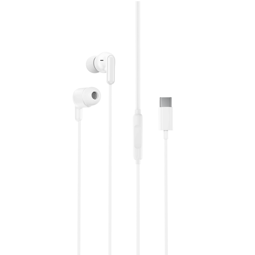 Handsfree USB-C XO Design EP84, Λευκό
