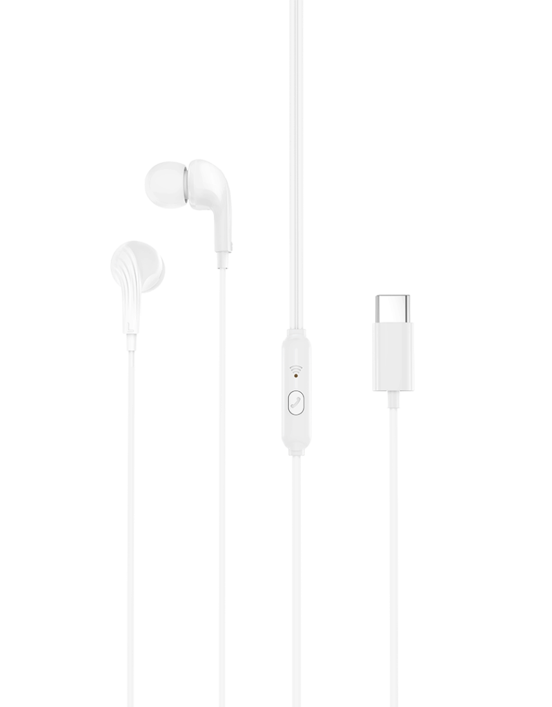 Handsfree USB-C XO Design EP82, Λευκό