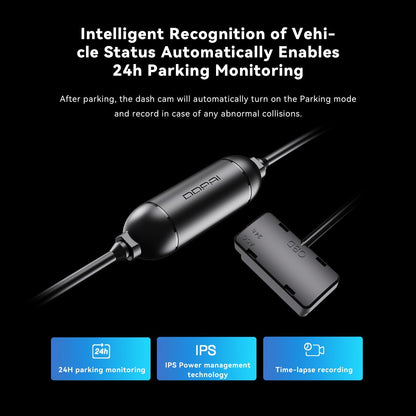 Hardwire OBD DDPAI DC001 για την Κάμερα E3 / Mini5 / N1 Dual / N3 / N3 Pro / N5 Dual / Z40 / Z50