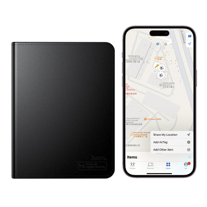 HOCO SmartTag Passport E91G για iOS Series, Μαύρο