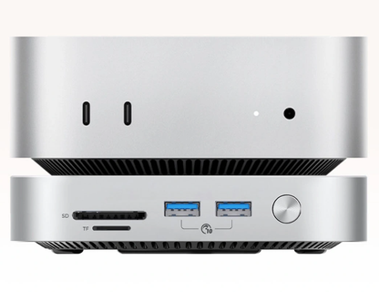 Orico MiniLink M49P Multifunctional Hub for Apple Mac Mini M4, 9in1, Silver