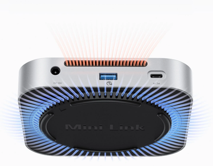 Orico MiniLink M49P Multifunctional Hub for Apple Mac Mini M4, 9in1, Silver