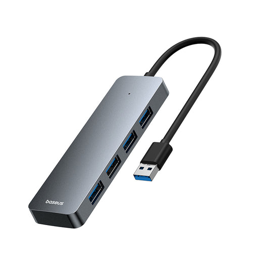 Hub USB Baseus UltraJoy Lite, 4 x USB-A 3.0, Γκρι B0005280B811-00