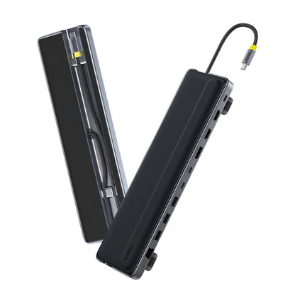 Hub USB-C Baseus EliteJoy EH3, 12in1, Γκρι B00051300111-00