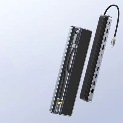 Hub USB-C Baseus EliteJoy EH3, 12in1, Γκρι B00051300111-00