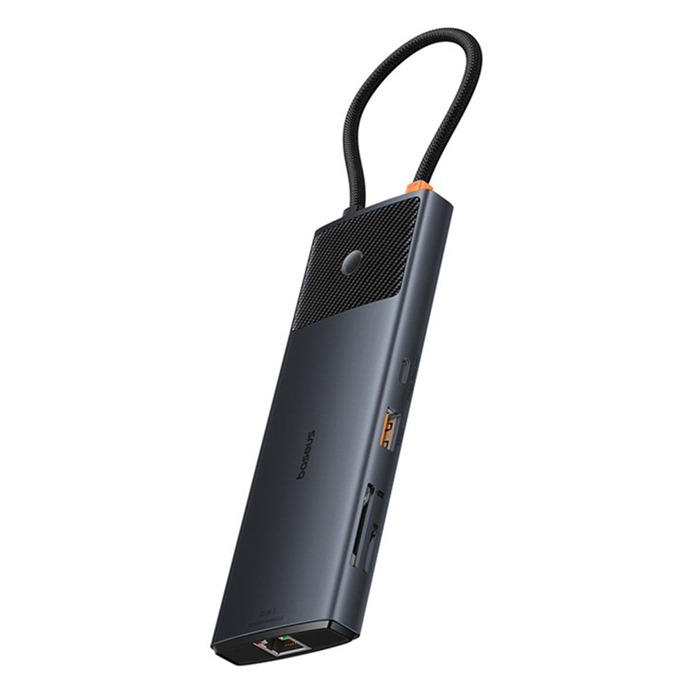 Hub USB-C Baseus Gleam II, 10in1, Μαύρο B0114200