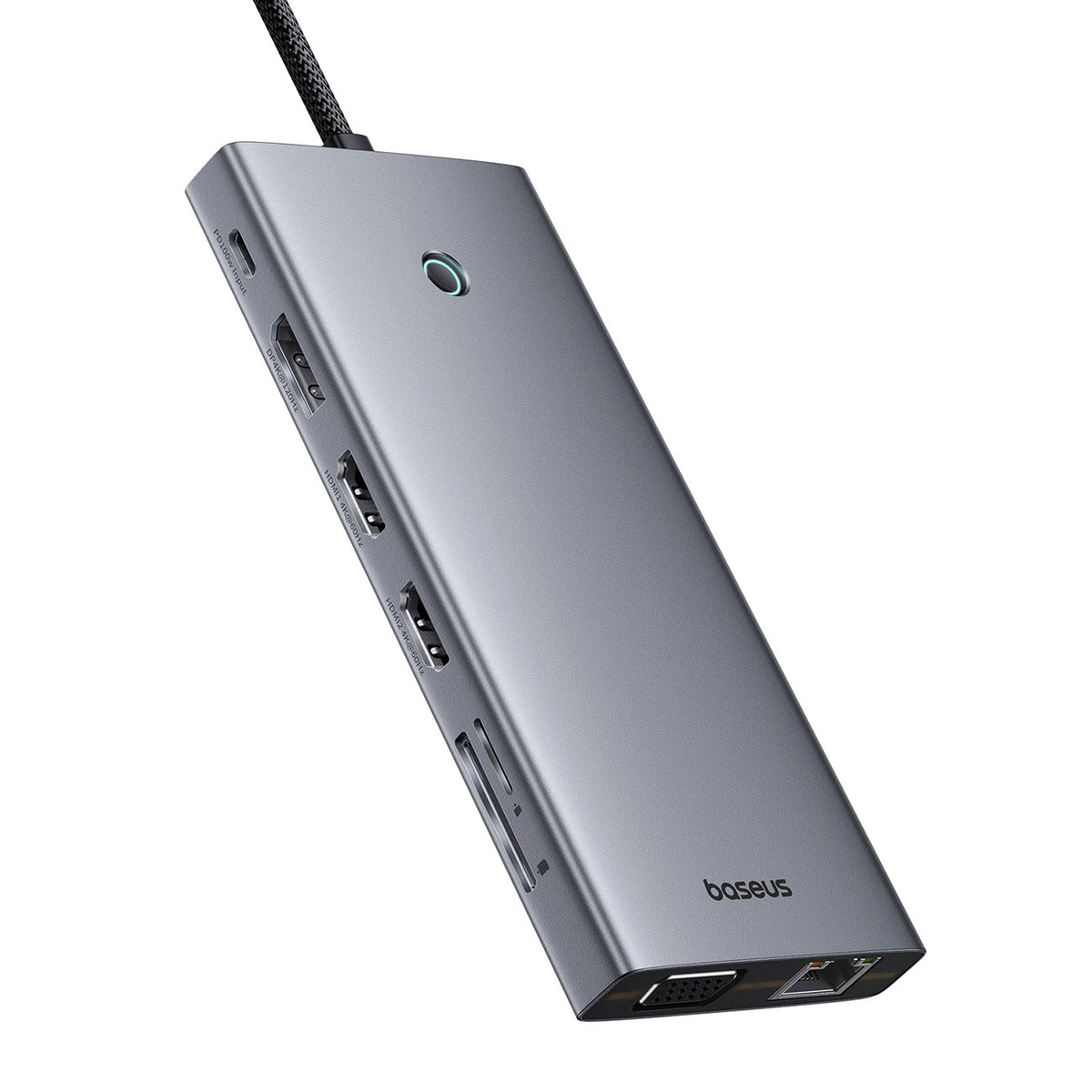 Hub USB-C Baseus PortalJoy, 13in1, Γκρι B00053002811-01