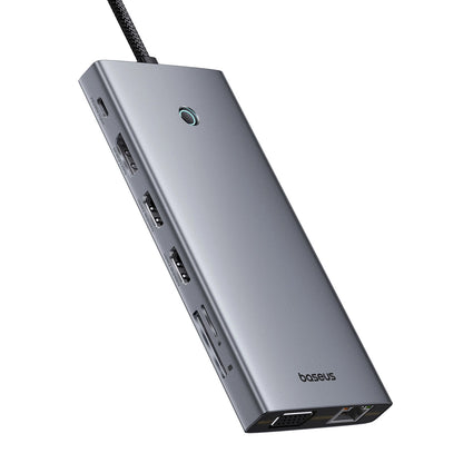 Hub USB-C Baseus PortalJoy, 13in1, Γκρι B00053002811-01