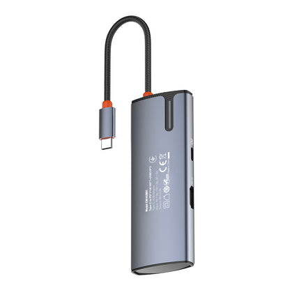 Hub USB-C ColorWay CW-HUB01, 5in1, Ασημί