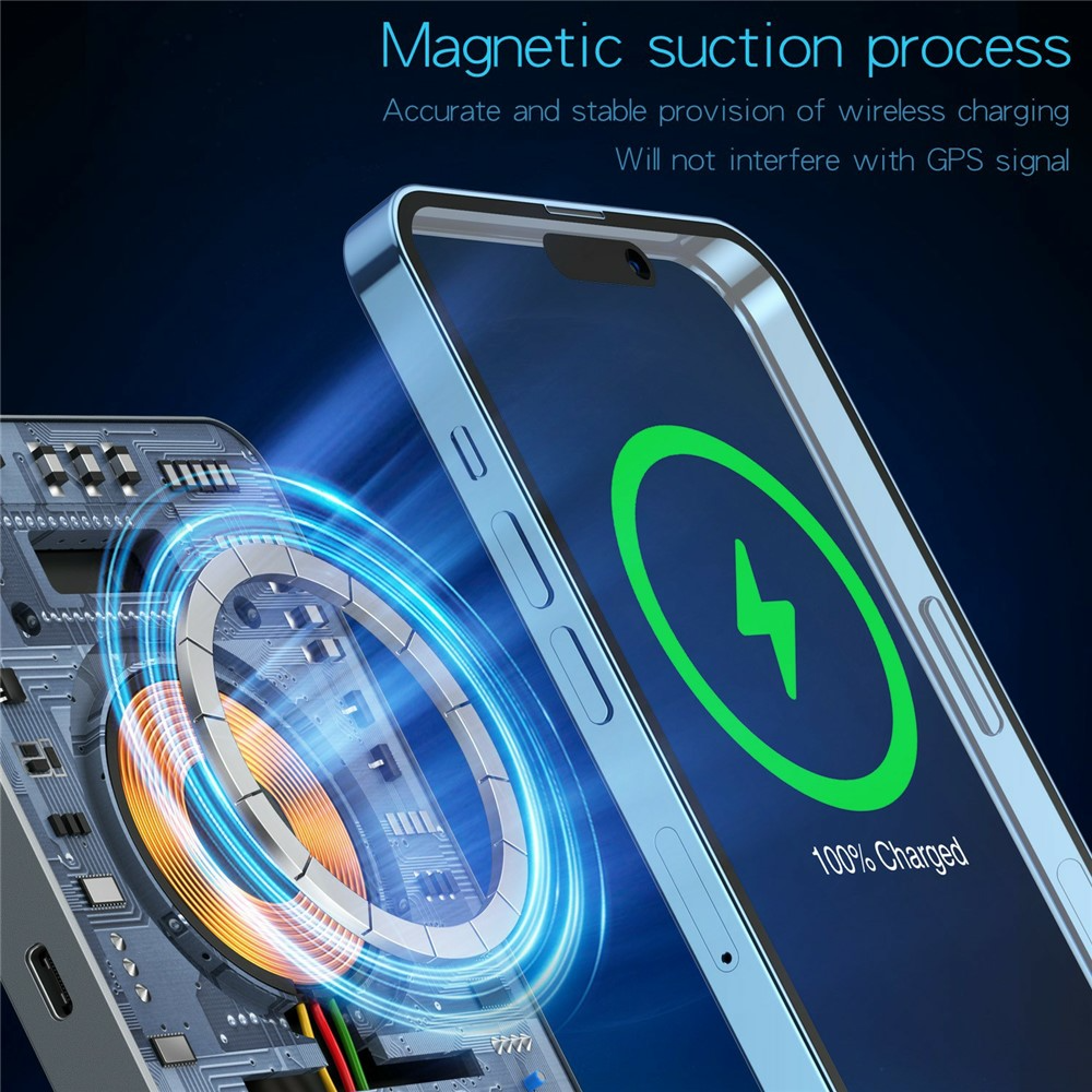 Hub USB-C με Ασύρματη Φόρτιση QI OEM YC7209, 10σε1, Γκρι