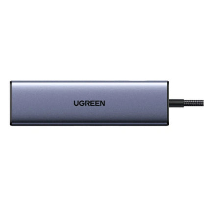 Hub USB-C UGREEN CM511 (75642), 6 σε 1, Γκρι