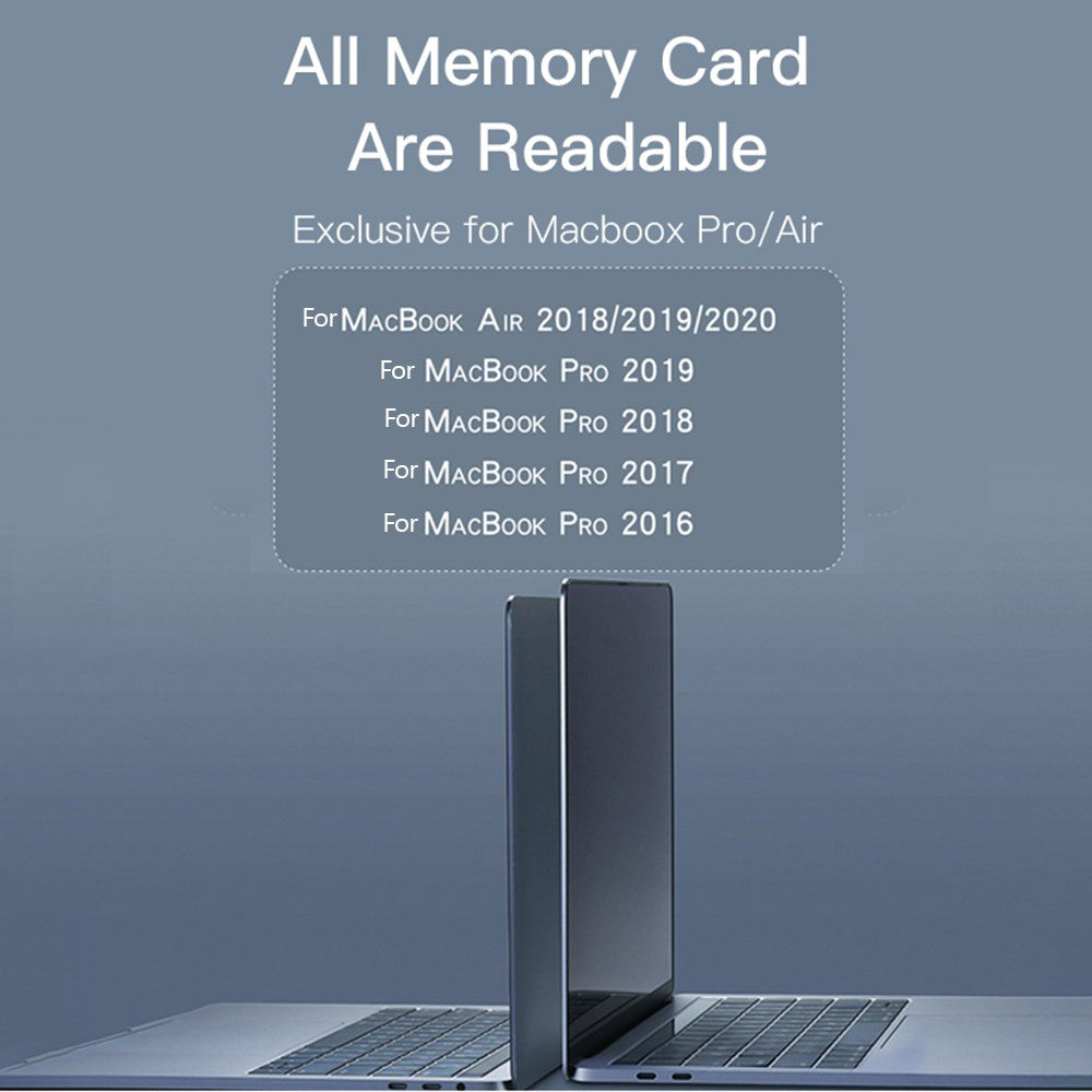 Hub USB-C Yesido HB10 για Apple MacBook Pro / Air, 6σε1, Γκρι