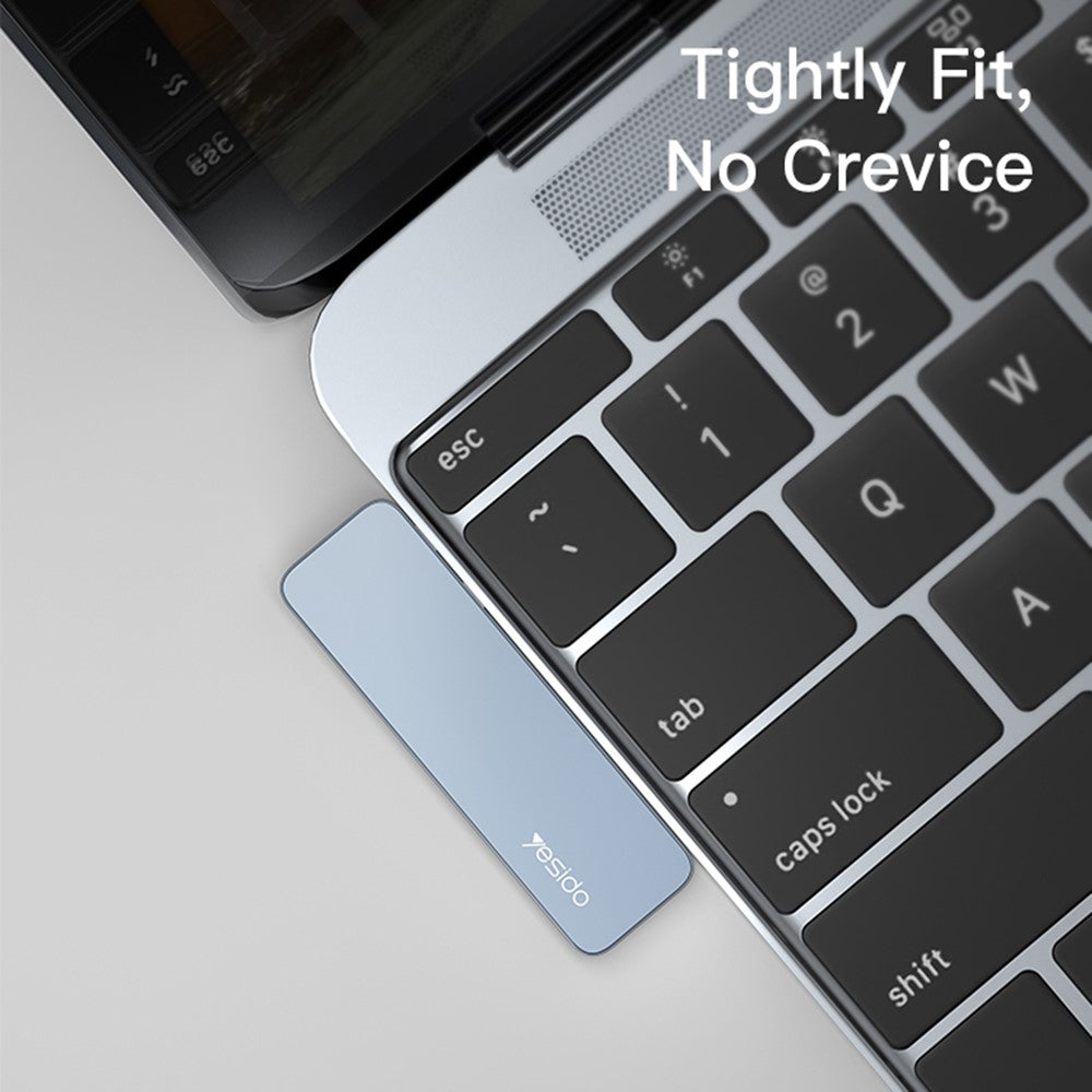 Hub USB-C Yesido HB10 για Apple MacBook Pro / Air, 6σε1, Γκρι