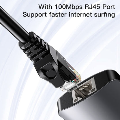 Hub USB-C Yesido HB15, 6in1, Γκρι